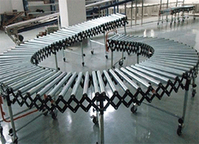 無動力伸縮輸送機滾筒線