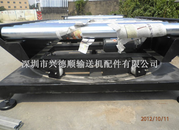 動(dòng)力90度旋轉(zhuǎn)滾筒線